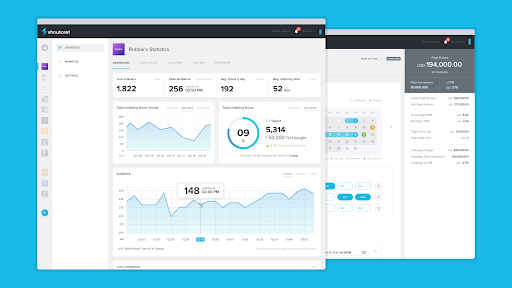 Shoutcast hosting voor online radio